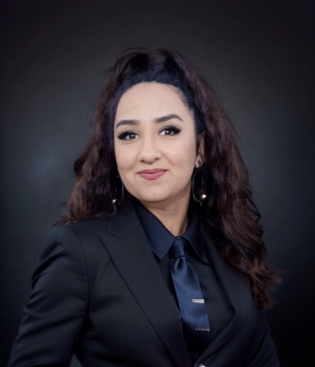 woman posing for a professional photo